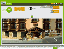 Tablet Screenshot of hotelspasierradecazorla.com